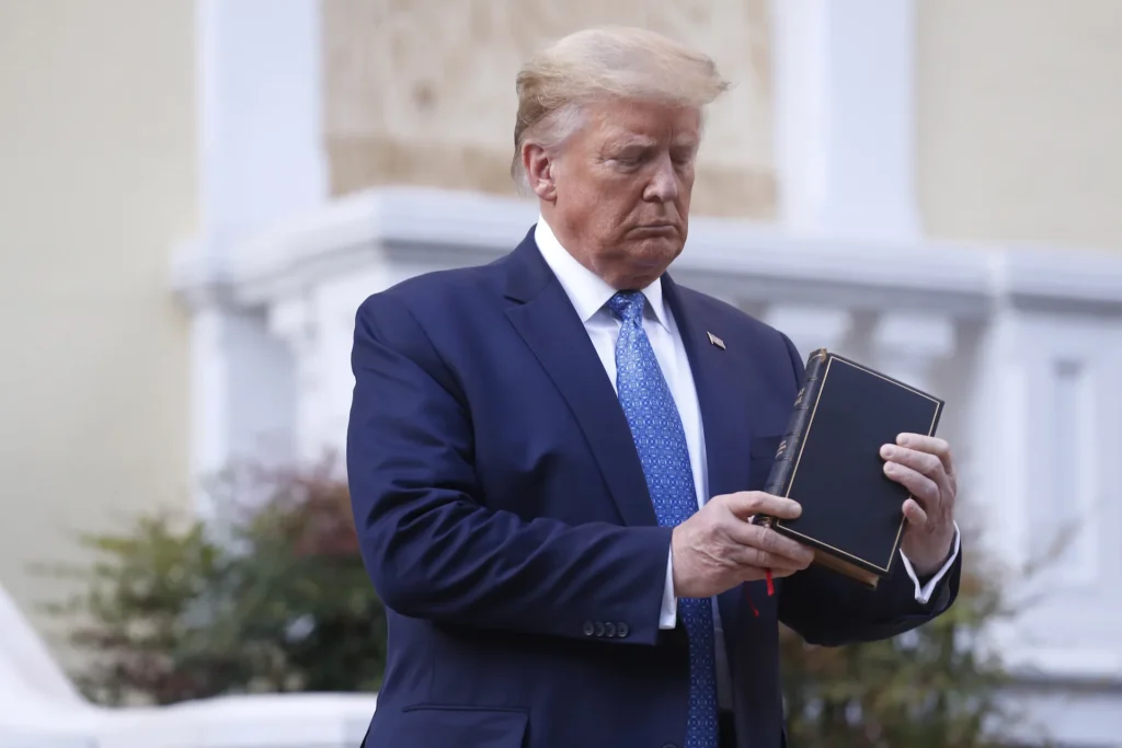 Trump Bible controversy shocks conservatives! now