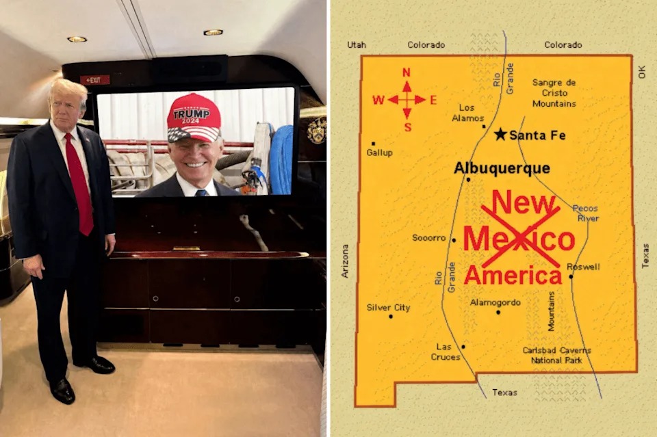 Trump New America Proposal Sparks New Mexico Row Trump New America Proposal Sparks New Mexico Row