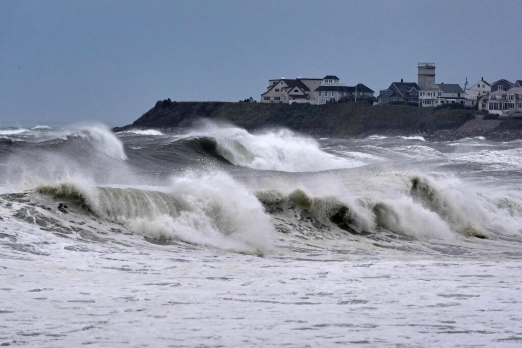 Northeast Nor Easter Flooding Batters Coastal Towns Northeast Nor Easter Flooding Batters Coastal Towns