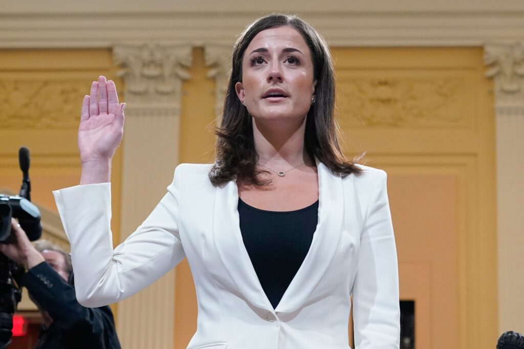 Justice Department Fails to Indict Cassidy Hutchinson Justice Department Fails to Indict Cassidy Hutchinson